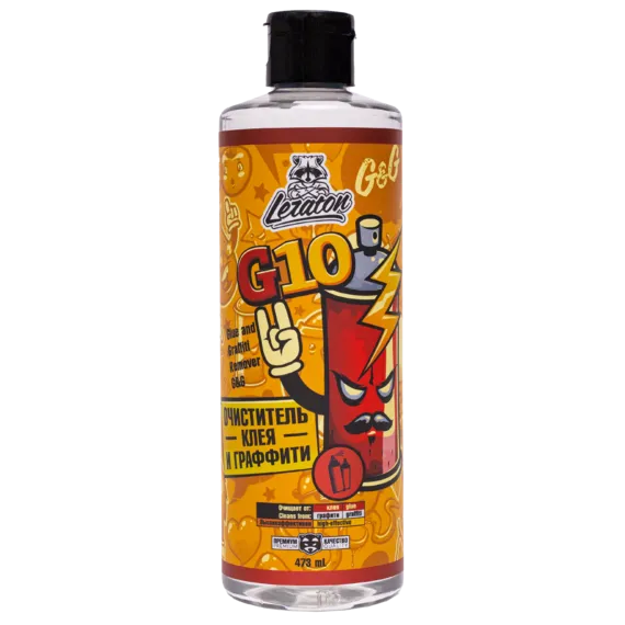 Очиститель клея и граффити LERATON G10 473мл.
