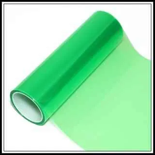 Бронь для фар зеленая (0,3х10м)