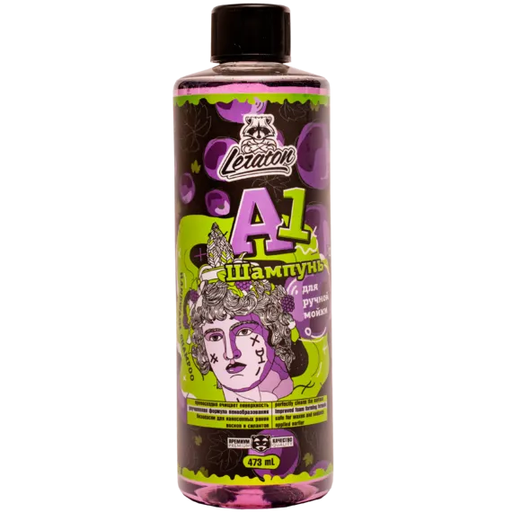 Шампунь для ручной мойки LERATON A1 473мл.