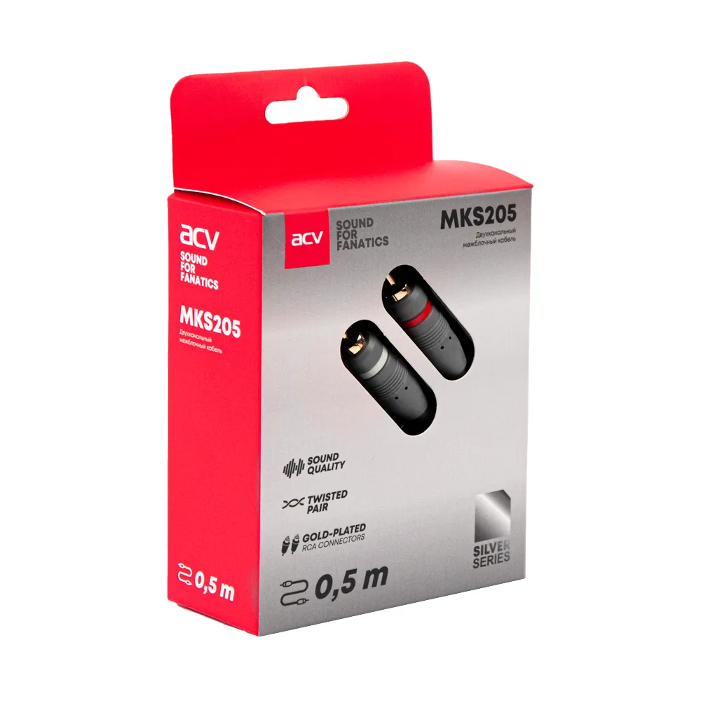 ACV MKS205 Межблочный кабель 0.5м