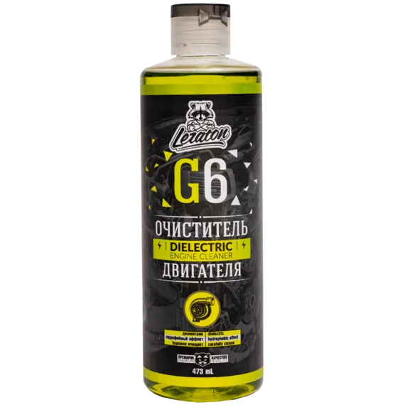 Очиститель двигателя, диэлектрик LERATON G6 473мл.