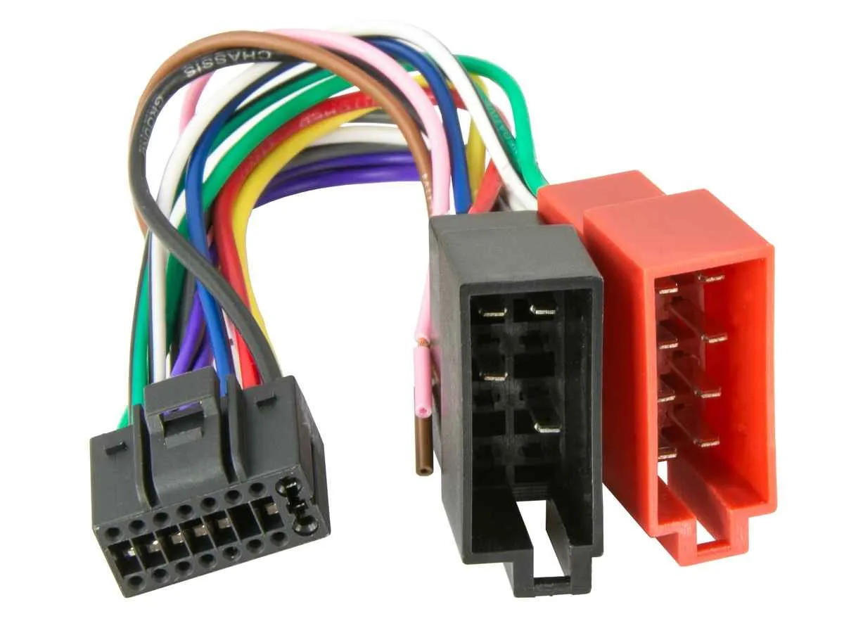 Aura AWU-JV02 Кабель для головного устройства Cable JVC 16 pin to ISO