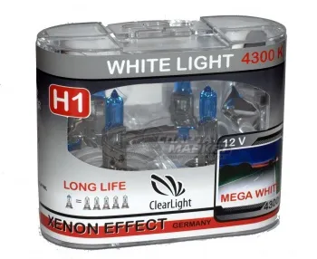 Clearlight Лампа H1 12V-55W WhiteLight (2 шт)