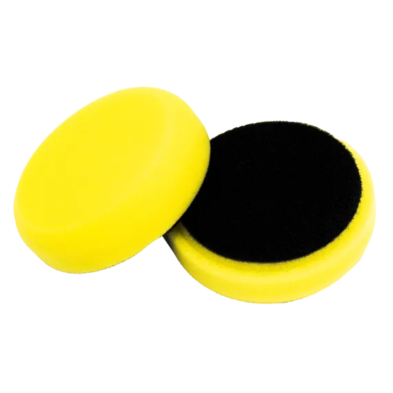 Мягкий желтый роторный полировальник 80мм. LERATON ROP80