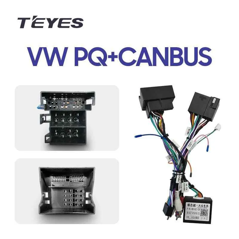 Teyes PQ wires and canbus