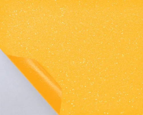 Пленка под Алмазную крошку Желтая 1,52м