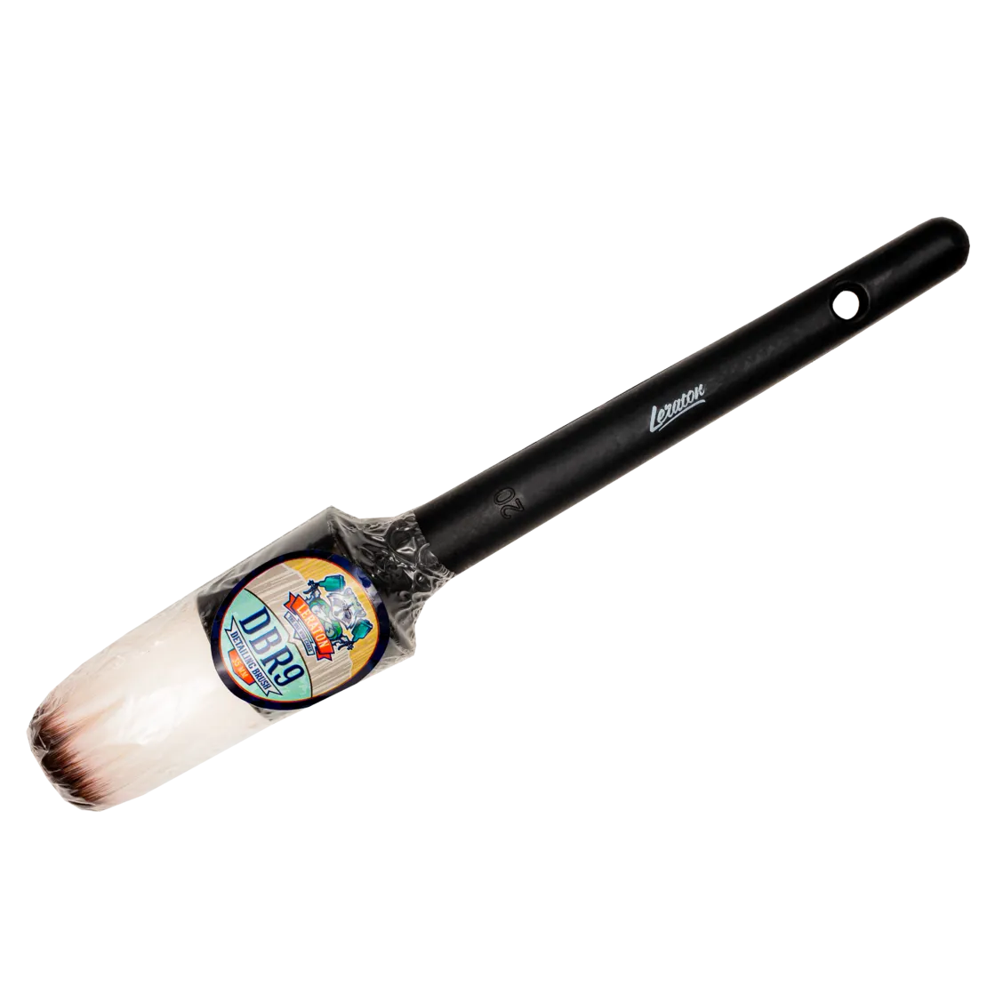 Кисть для детейлинга, косметическая щетина 35мм. LERATON DBR9