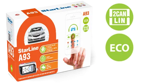 А/с StarLine A93 2CAN-2LIN ECO