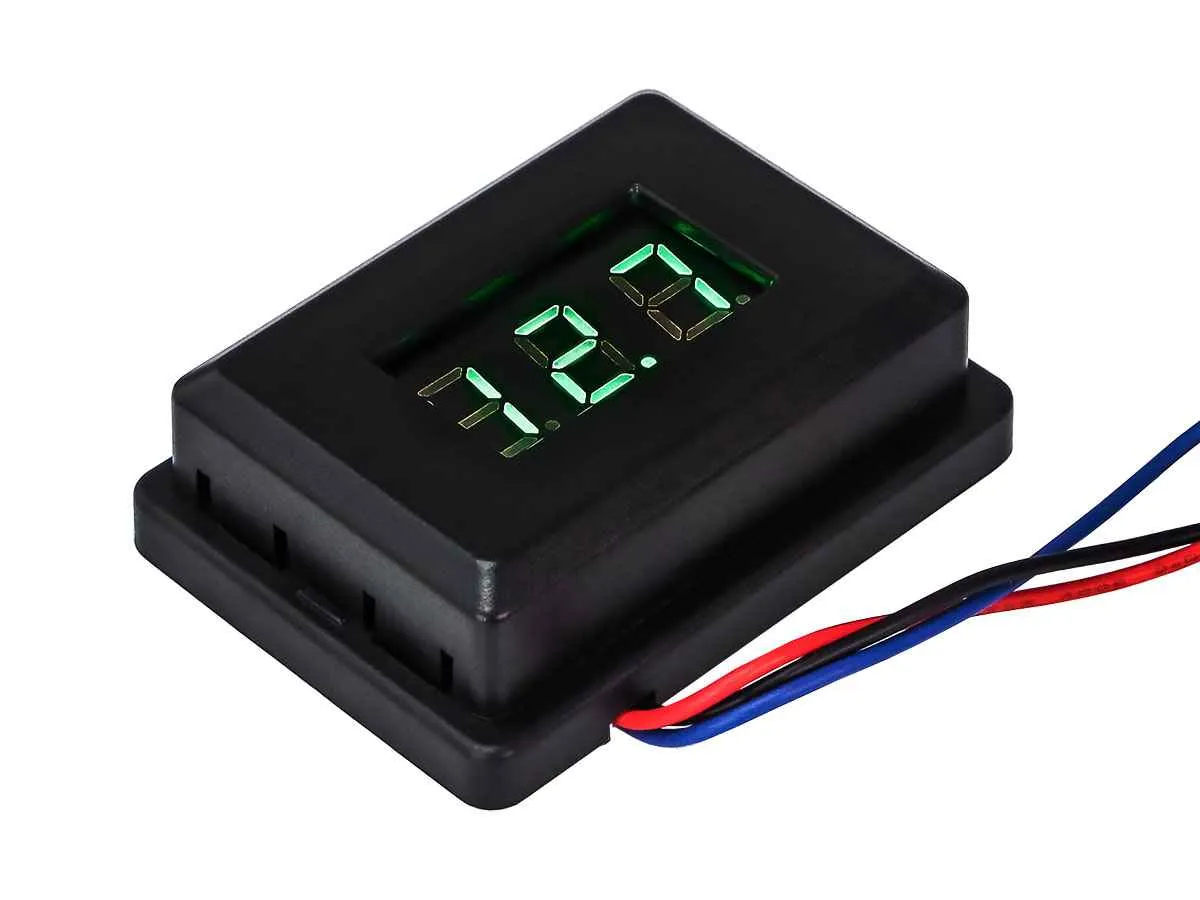 Aura ZWE-V13G Универсальный вольтметр зеленый