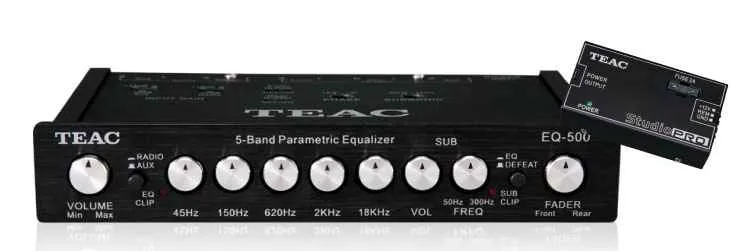 TEAC EQ-500 5-полосный параметрический эквалайзер