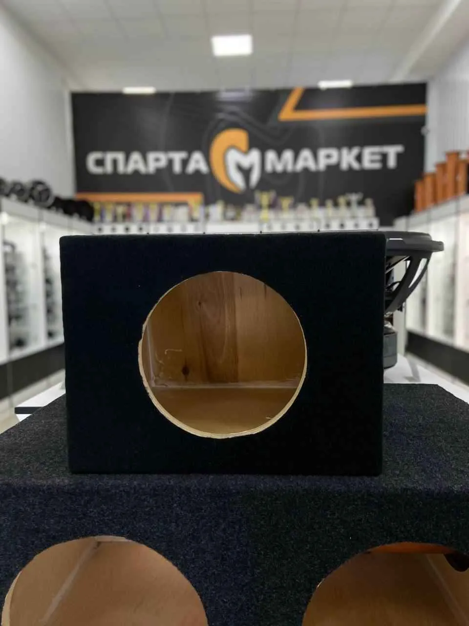 Корпус для сабвуфера BOX-81 черный (ЗЯ, 8