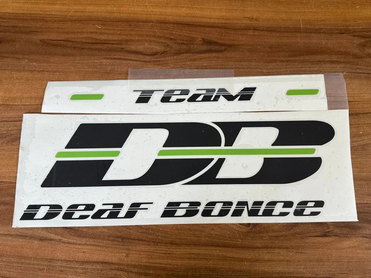 Наклейка ДБ тим черная