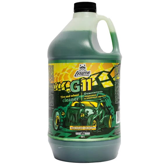 Очиститель покрышек и колесных дисков LERATON G11 3,8л.