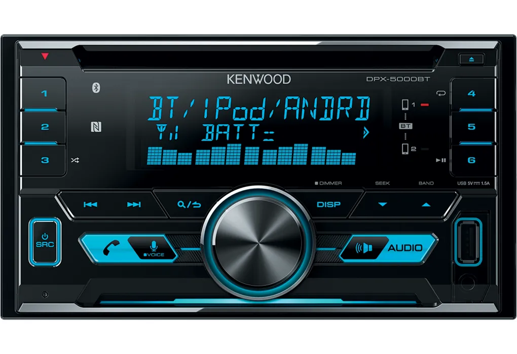 А/м Kenwood DPX-5000BT 2 DIN