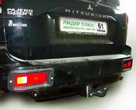 Фаркоп Leader Plus M107-FC для Mitsubishi Pajero Sport (K90) 1998-2008, съемный шар (тип FC)