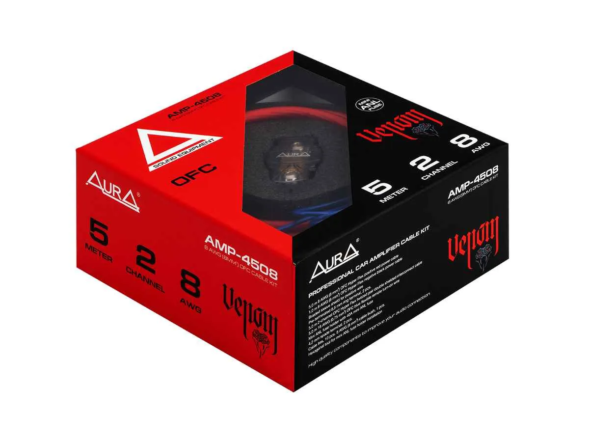 Aura AMP-4508 комплект кабелей для усилителя