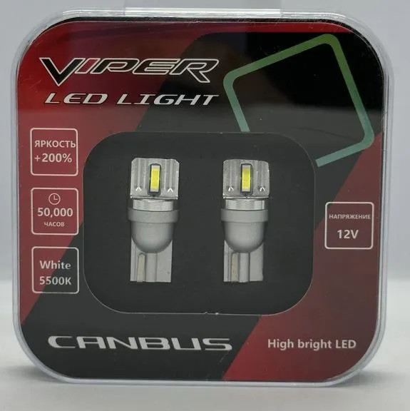 VIPER Т10 1860 2SMD лампы LED