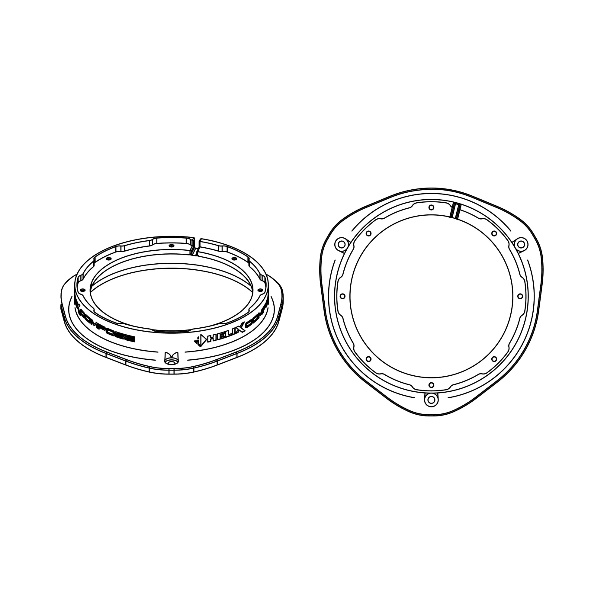 HELIX CFMK165 FOR.2 (FDM) Монтажный адаптер FlexMounts (CI41667)